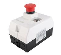 Disjoncteur de Protection de Moteur 1,6-2,5 A IP55 Protecteur de Moteur avec Bouton D'arrêt D'urgence 230 240 V 400 415 V 500 V 690 V pour Charges Résistives Capacitives et
