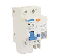 Disjoncteur de Protection DZ47LE 32 1P N 230V, Protection contre les fuites à la terre, disjoncteur de sécurité 10A 16A 20A 25A-125A contre les surcharges(100A)