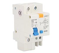 Disjoncteur de Protection Miniature domestique 1P plus N disjoncteur à montage sur Rail DIN AC 230V 400V for Circuit domestique Interrupteur automatique