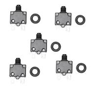 Disjoncteur de Surcharge 15A avec Bouton Réinitialisation pour Compresseur d'Air - Protection Courant Précise 5 Pièces pour Ateliers Professionnels et Usage Domestique