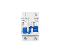 Disjoncteur de transfert manuel 1P+1P CA double alimentation, interrupteur de déconnexion sur rail DIN, 40 A 63 A(25 V)