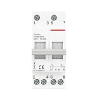 Disjoncteur De Transfert Manuel À Double Alimentation 2P 40 A 63 A MTS, Interrupteur De Sectionnement Et D'isolement Sur Rail DIN(40A)