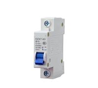 Disjoncteur De Véhicule Électrique Type B 1P DZ47-63, 12v 24v 72v, Court-Circuit, Frein Principal, Surcharge, Disjoncteur 48v DC, Interrupteur Pneumatique, 1 Pièce Composants électriques(20A)