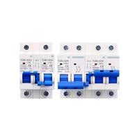 Disjoncteur De Verrouillage Commutateur Transfert Manuel TOB1-63H, Double Changement Puissance MCB, 1P Ou 2P +, 6-63A, AC 230/400V 50/60Hz, Rail DIN(1P 1P,63A)