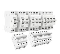 Disjoncteur de verrouillage GYHO8 1P 2P 3P 4P 40A 63A 100A 125A AC DIN Rail Commutateur de transfert manuel 1 pièce(4P,125A)