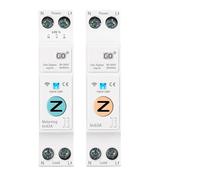 Disjoncteur DGB-63Z 1P+N Télécommande Relais Temporisé Interrupteur Voltmètre Ampèremètre Compteur de Puissance 10A-63A(DGB-63Z No metering,25A)