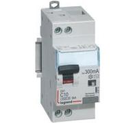 Legrand Disjoncteur différentiel DX³4500 1P+N 10A type AC 300mA courbe C