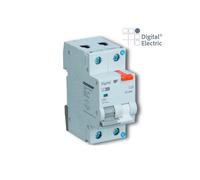 Disjoncteur différentiel 10A/300mA Type AC 6kA - Digital electric 03311