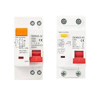 Disjoncteur différentiel 1P+N 230 V DZ30L DZ40LE EPNL DPNL avec protection contre les surintensités et les courts-circuits, disjoncteur différentiel 6-63 A(10A)
