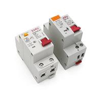 Disjoncteur différentiel 1P+N 230V DZ30L DZ40LE EPNL DPNL avec protection contre les surintensités et courts-circuits, 10 pièces, RCBO MCB 6-63A(25 V)