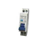 Disjoncteur différentiel 1P+N 32A 16A 6KA, protection contre les surintensités et les fuites, compact 18 mm, DZ47LE-T1(32A)