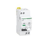 Schneider Electric Disjoncteur différentiel Acti9 iDD40T 1P+N C 16 A 30 mA Type AC 4500A/6kA