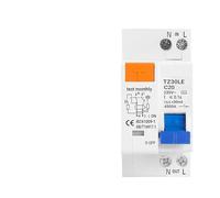 Disjoncteur différentiel 230 V 1P+N DZ30LE DZ40LE EPNL DPNL, protection contre les surintensités et les courts-circuits, disjoncteur différentiel 32 A 63 A(40A)