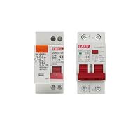 Disjoncteur différentiel 230 V 1P+N DZ30LE DZ47LE EPNL DPNL avec protection contre les surintensités et courts-circuits, disjoncteur 6-63 A(25 V)