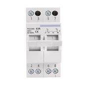 Disjoncteur différentiel 230 V 2P MCB 30 mA Protection contre les surcharges, courts-circuits et fuites de courant RCBO RCCB RCD 16 A 32 63(40A)
