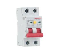 Disjoncteur différentiel 2P 230V RCBO MCB 30mA avec protection contre les surintensités et les fuites 6-63A YCB6HLN-63 PLUS(50A)