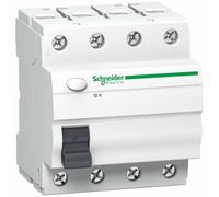 Disjoncteur différentiel 2P / 4P Type AC 25/30/40/63A Schneider Installation