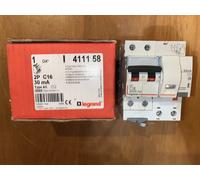 Legrand Disjoncteur différentiel DX³6000 16 A Type AC 30 mA 10 kA 2P