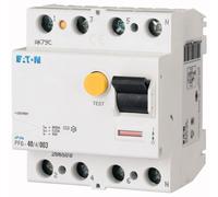 Disjoncteur différentiel 4P 63A 0,03A type AC PF6 286512