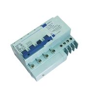Disjoncteur différentiel 4P 63A DZ47LE63A 400V~ type C avec protection contre les surintensités et les fuites RCBO