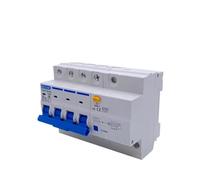 Disjoncteur Différentiel 4P, Interrupteur Pneumatique, Usage Domestique Triphasé 380 V, 10-63 A(20A)