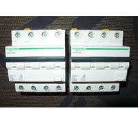 Schneider Electric RCBO iC60 4P 32A 30mA AC