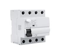 Disjoncteur différentiel 63A 30ma Interrupteur différentiel 4P type A Disjoncteurs électriques AC 380V, Schützt persönliche Sicherheit und verhindert Geräteausfälle aufgrund von Kriechstrom.