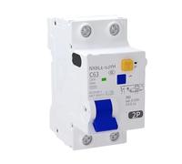 Disjoncteur différentiel à courant résiduel, NXBLE-63YH 1PN 2P 30mA, 10A 16A 20A 25A 32A 40A 50A Rail Din(2P,20A)