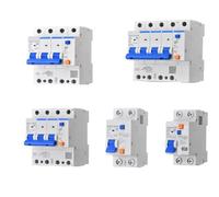 Disjoncteur différentiel à courant résiduel NXBLE-63YH 230 V 30 mA 100 mA 300 mA 16 A 32 A 63 A 2P 3P 4P(32A,NXBLE-63YH_3P)