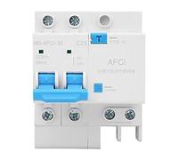 Disjoncteur Différentiel à Faille d'Arc 2P 230V, Protection Miniature, Installation Rail DIN 35 - Détection Électronique Précise, Protection Haute Sensibilité, Usage Domestique (mon frère)