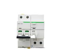 Disjoncteur différentiel A9 iC65N 1P 2P 3P 4P 6/80A for une alimentation électrique sûre et efficace(2P,63A)