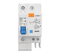 Disjoncteur Différentiel AC 25A 230V 400V, Protection Anti - Fuite 30mA, PA66 - Sécurité Électrique Maximale, Coupure Automatique, Usage Domestique et Industriel