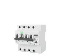 Disjoncteur différentiel basse tension 30 mA type B, protection contre les surintensités et les fuites 40 A, 10 kA 2p4p EKL15(2)