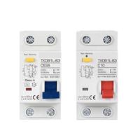 Disjoncteur différentiel de classe AC 110 V 220 V 10 A 20 A 40 A 50 A 63 A 30 mA avec protection contre les surcharges(AC TYPE 110V 30mA,16A)