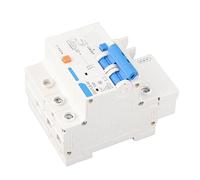 Disjoncteur Différentiel de Courant, 230V 63A 30mA Disjoncteur Courant Résiduel Disjoncteur Actuel DZ47LE-63 2P + N C63