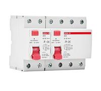 Disjoncteur différentiel de fuite électromagnétique 10/30 mA type A 16/25/40/63 A 2P AC 230 V 4P 400 V Protection de pile de charge(4P 30mA,63A)