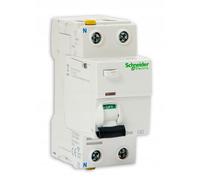 Disjoncteur différentiel 2P 25A 0,03A type AC iID A9Z11225 Acti9