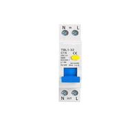 Disjoncteur différentiel différentiel 18 mm 230 V 50/60 Hz 1P+N 6KA, protection contre les surintensités et les fuites(16A)