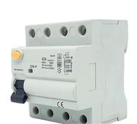 Disjoncteur Différentiel Différentiel Type B, 2P, 4P, CA 40 A, 63 A, 100 A, 30 MA, CZK8-100B, 10 KA, Rail DIN 220 V(4P25A100MA)