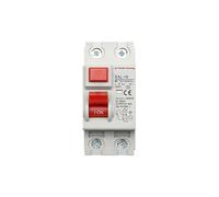 Disjoncteur différentiel électromagnétique à courant résiduel 2P 10/30 mA type A, interrupteur de sécurité(10ma-40a)