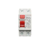 Disjoncteur différentiel électromagnétique à courant résiduel 2P 100/300 mA type A, interrupteur de sécurité