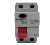 Disjoncteur Différentiel Électromagnétique À Courant Résiduel 2P 32A 10/30/100/300mA Type A(2P63A30MA)