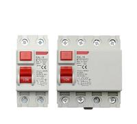 Disjoncteur différentiel électromagnétique à courant résiduel 2P 4P 10/30/100/300 mA Type A, 1 pièce(4P 25A,100mA)