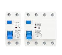 Disjoncteur différentiel électromagnétique à courant résiduel de type AC, disjoncteur différentiel de sécurité AC ELCB 2P 4P 6A RCD 30mA 100mA(300mA,2P 50A)