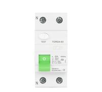 Disjoncteur différentiel électromagnétique de type AC, disjoncteur différentiel AC ELCB 2 pôles 16A 25A 40A 63A RCD 10mA 30mA 100mA 300mA(2 Pole 300 mA,32A)