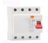 Disjoncteur différentiel électromagnétique triphasé + N GYL8 4P 25A 40A 63A 1 pièce(4P 40A,300mA)