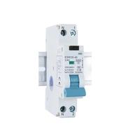Disjoncteur différentiel électromagnétique type CA, 1P+N, 10A, 20A, 25A, 32A, 40A, 30mA, 100mA, 300mA(1PN 100mA,16A)