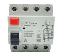 Disjoncteur différentiel électromécanique 16 A 63 A 10 mA 30 mA 100 mA 6 kA 230 V(AC Class EC Type,4P63A30MA)