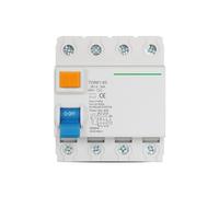 Disjoncteur différentiel électromécanique RCCB RCD 2P 4P 63A 10mA 30mA 6KA 230/400V Disjoncteur différentiel à courant résiduel Interrupteur de sécurité(32A,4Pole 30mA)