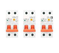 Disjoncteur différentiel électronique 2P 30 mA AC AB type RCBO RCCB MCB for chargeur de véhicule électrique, protection contre les courts-circuits et les fuites(40A,Type AC 30mA)